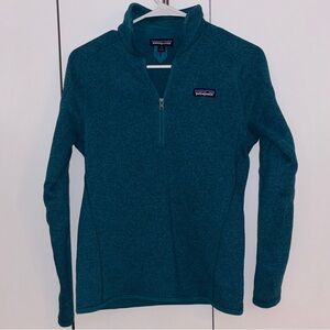 Patagonia Teal Fleece Pullover